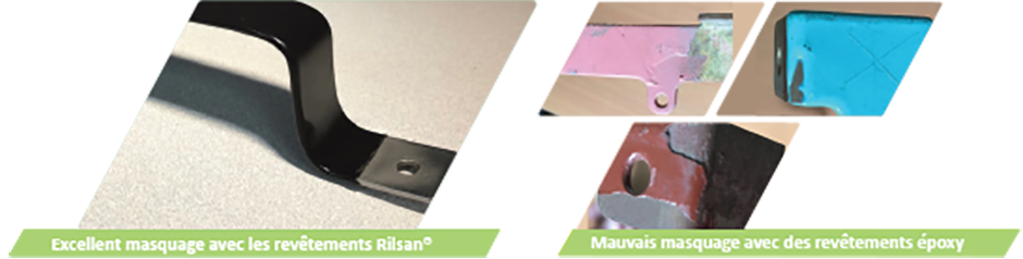 Comparaison Rilsan Epoxy