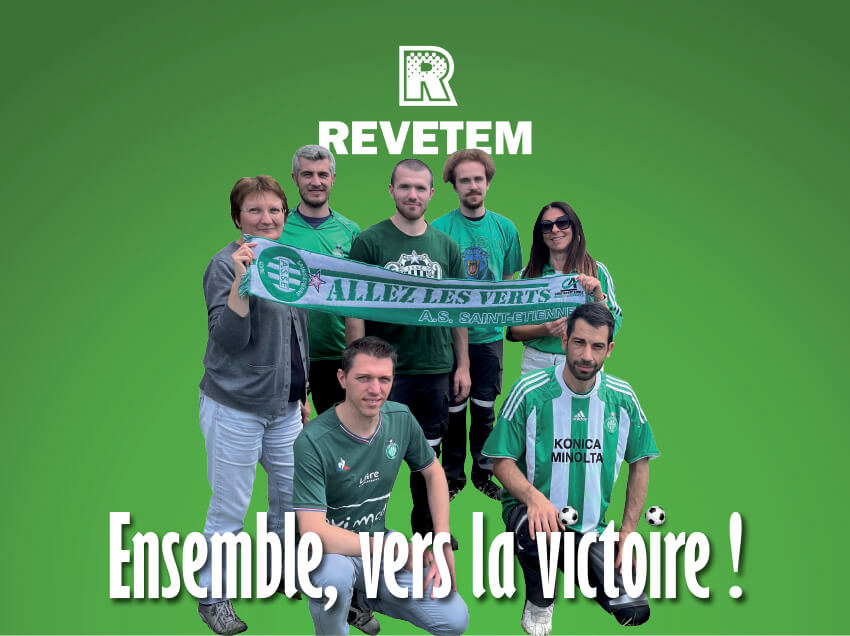 L'équipe REVETEM soutien l'ASSE