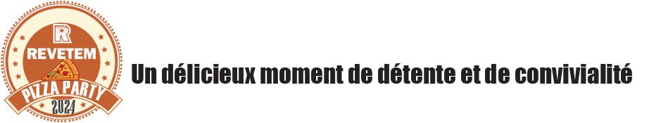 Moment de convivialité autour d'une pizza
