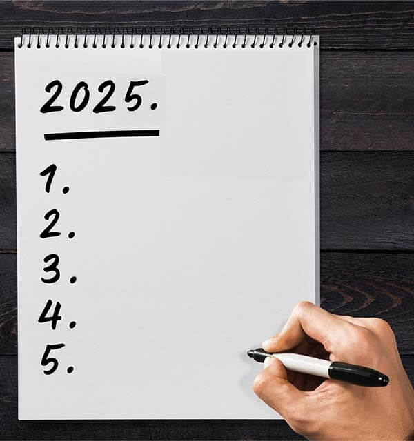 new-year-resolution Résolutions 2025
