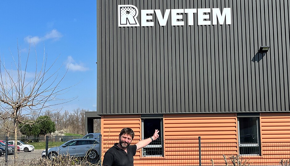 Arrivée de Laurent chez REVETEM