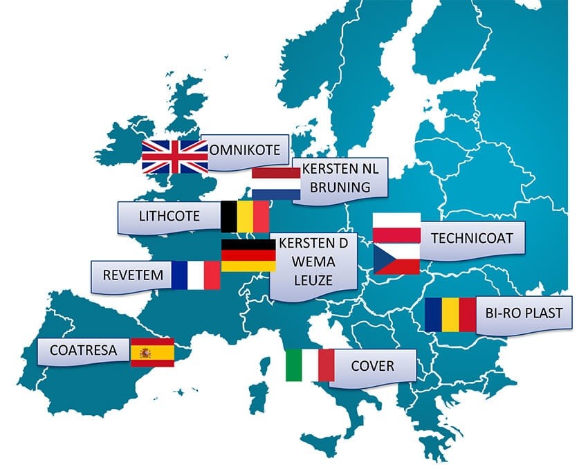 Carte-Applicateurs Revetem, applicateur France