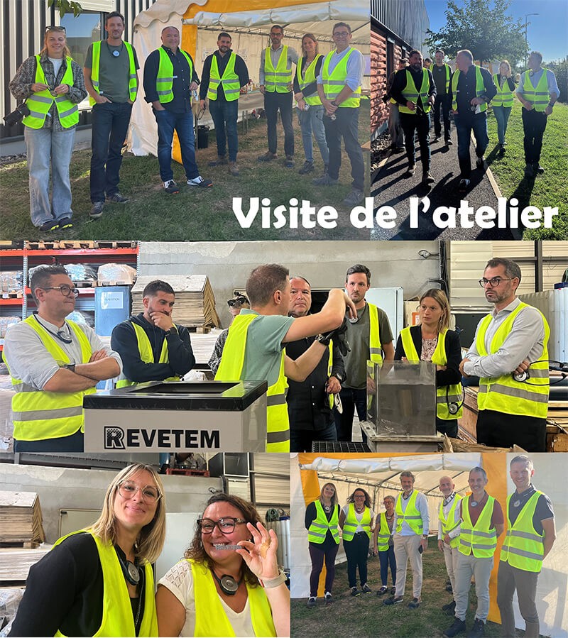 Visite de l'atelier