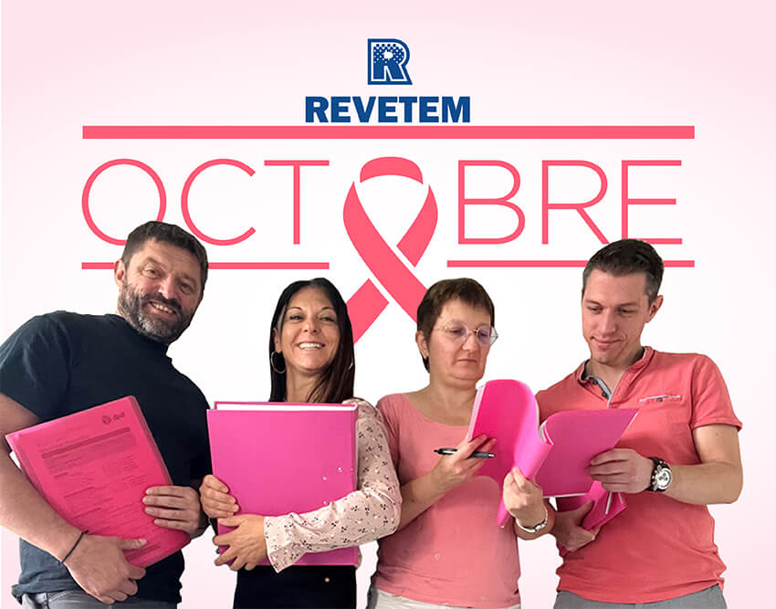Octobre rose chez REVETEM