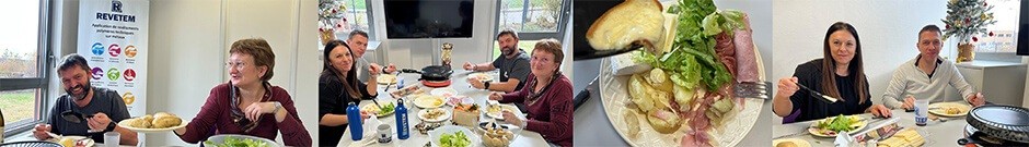 Déjeuner raclette surprise