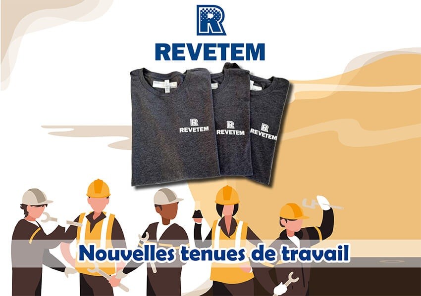 Renouvellement tenues de travail REVETEM