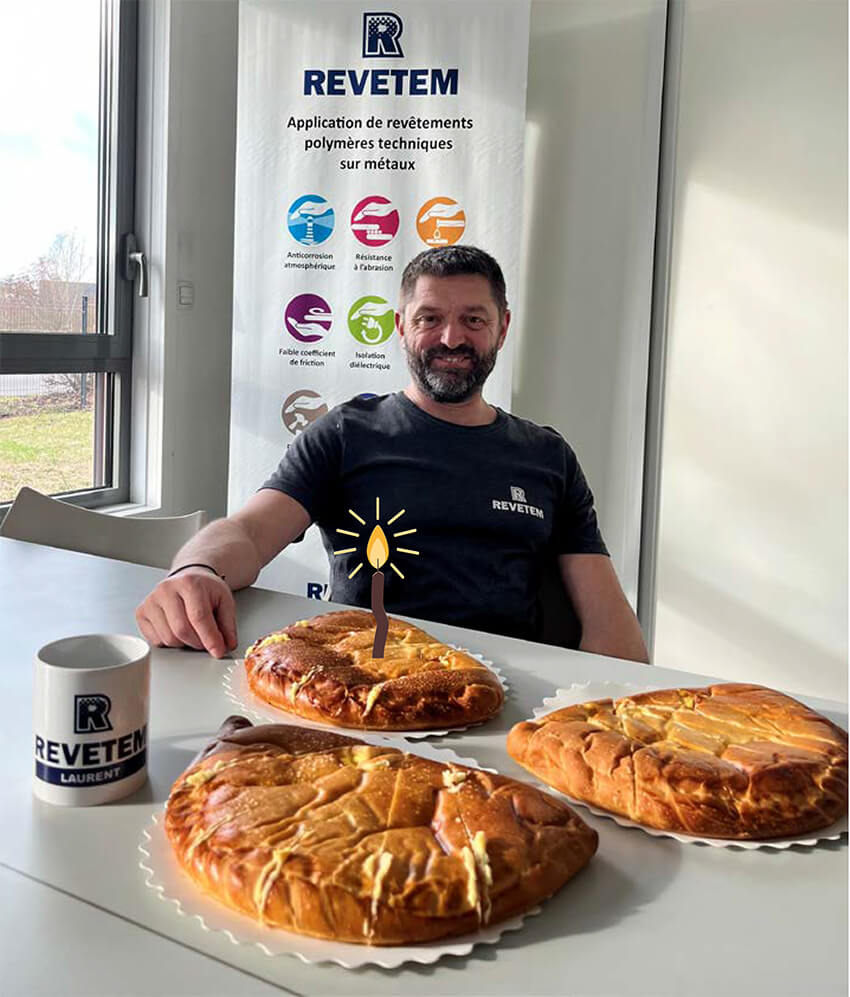 Laurent f&ecirc;te ses un an