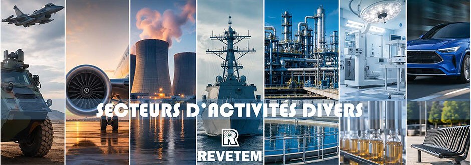 Bandeau Divers secteurs d'activités